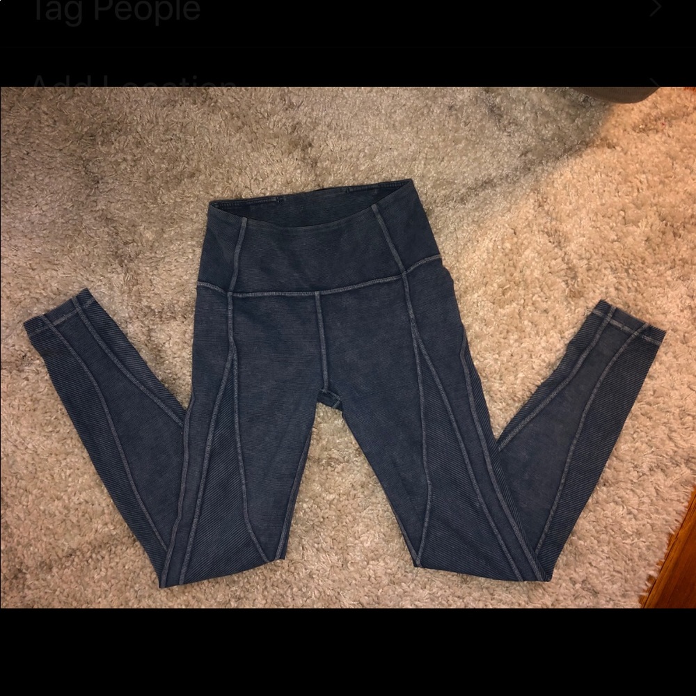 Wunder Under High-Rise Tight Washed Ribbed 28”